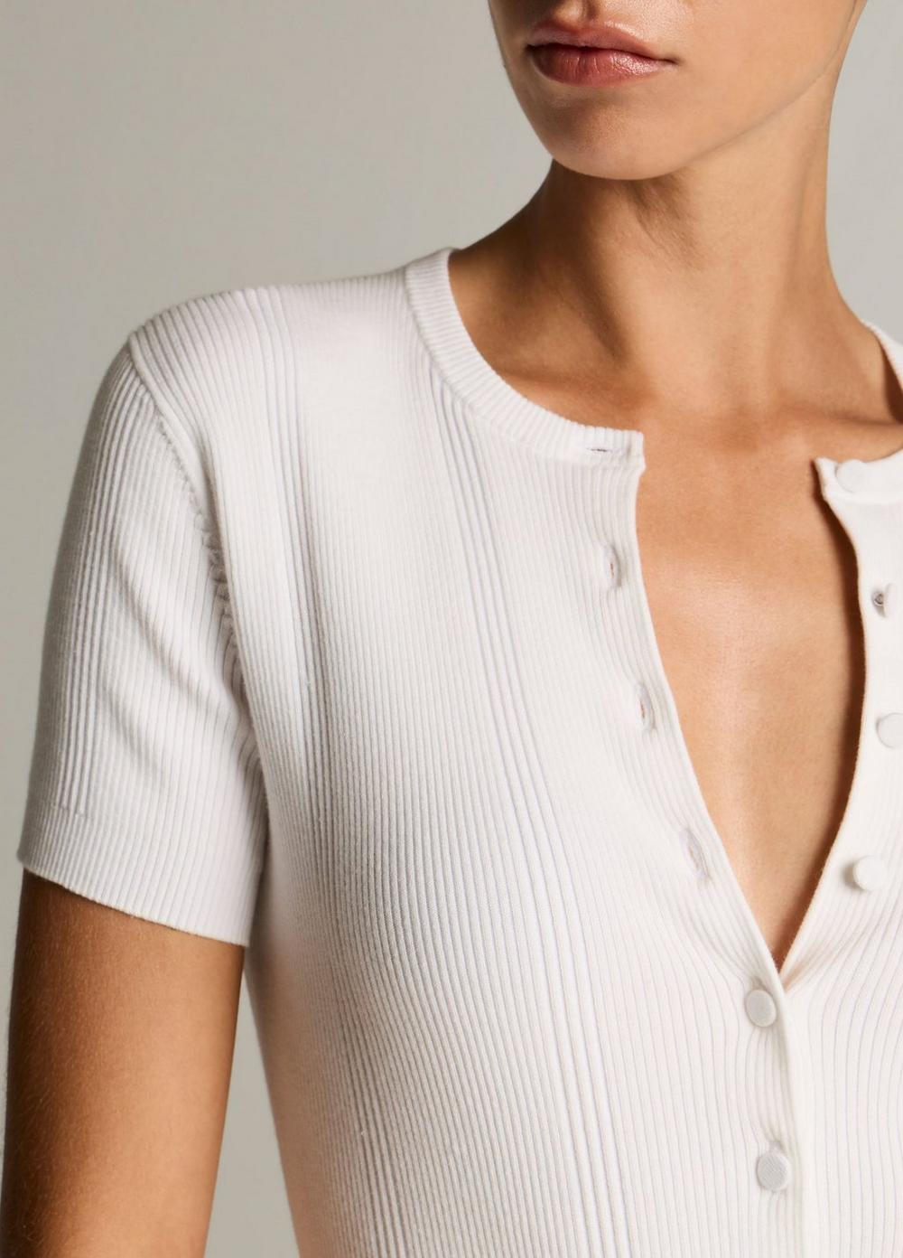 SHORT SLEEVE CARDIGAN