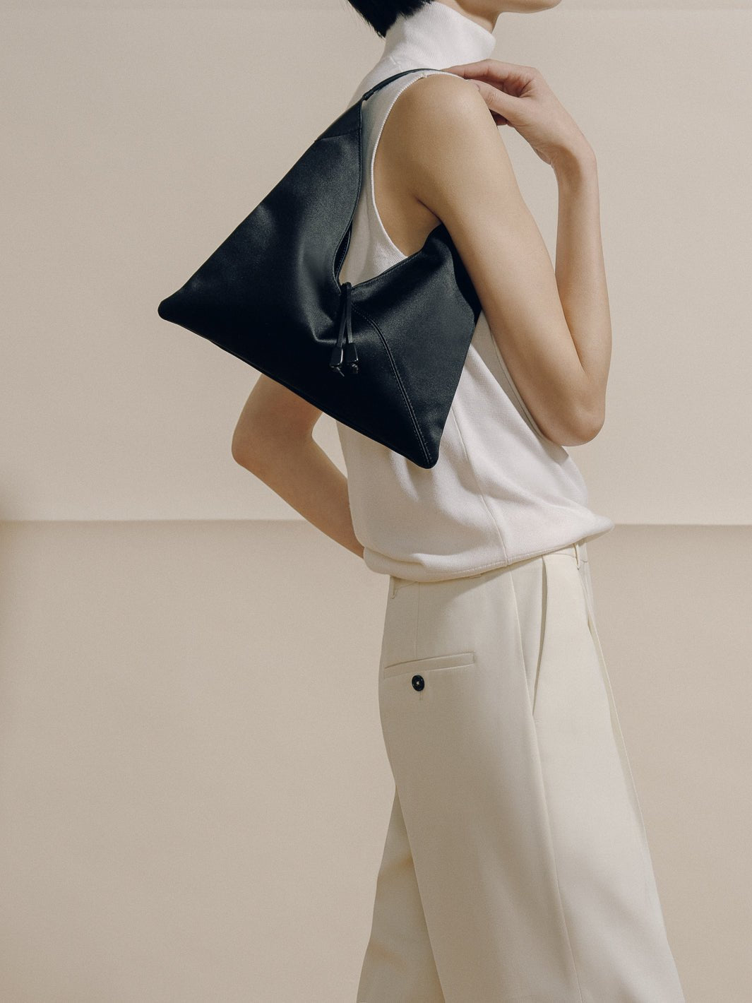 ORIGAMI SATIN BAG