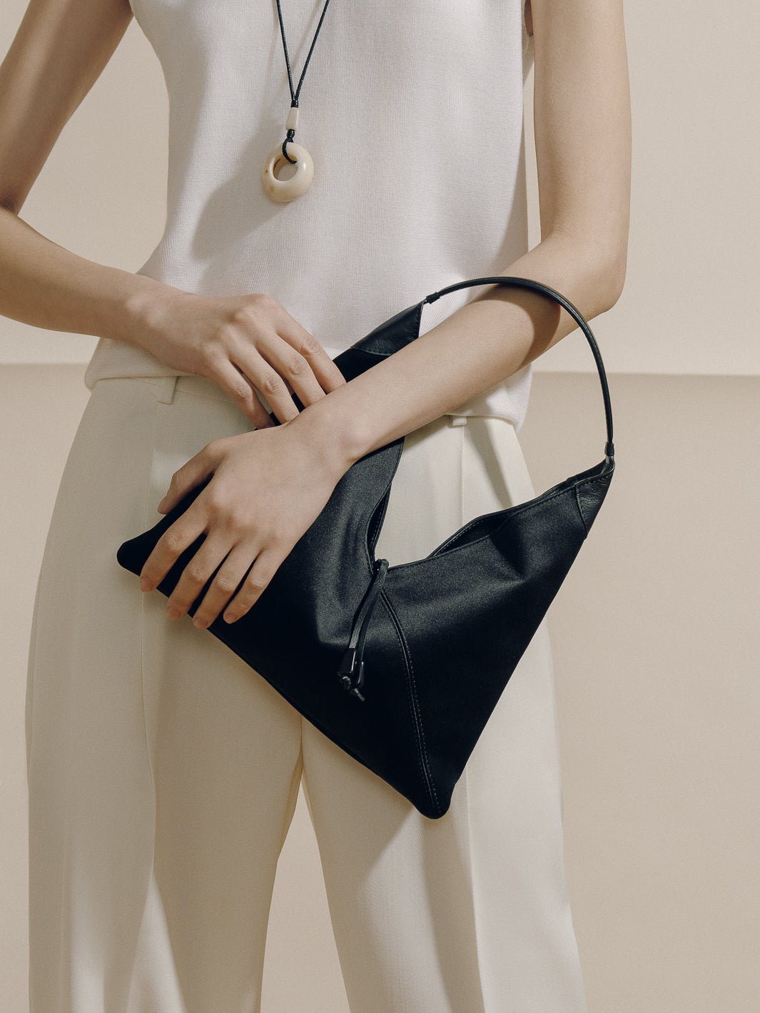 ORIGAMI SATIN BAG