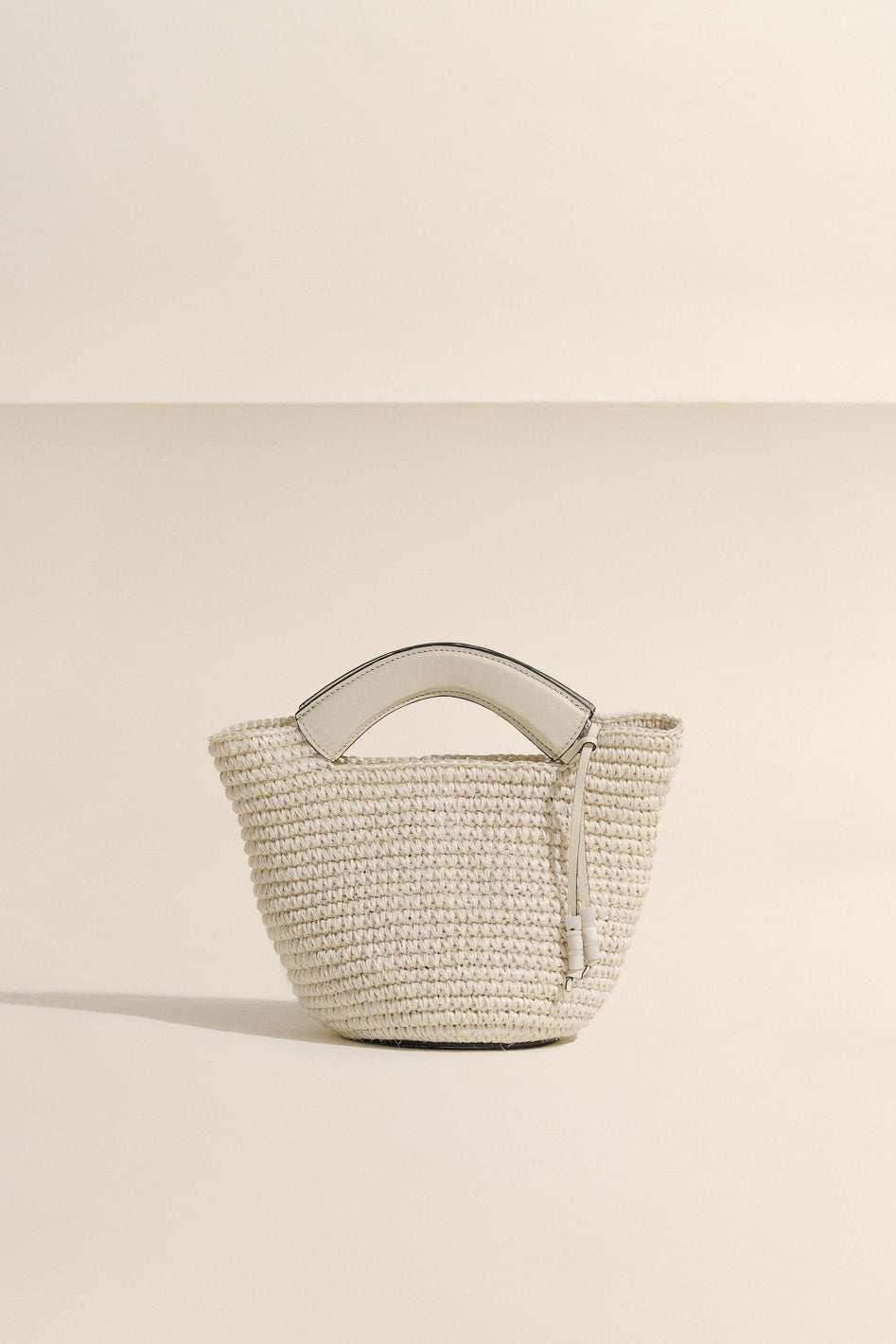 SMALL WOVEN SHOPPER