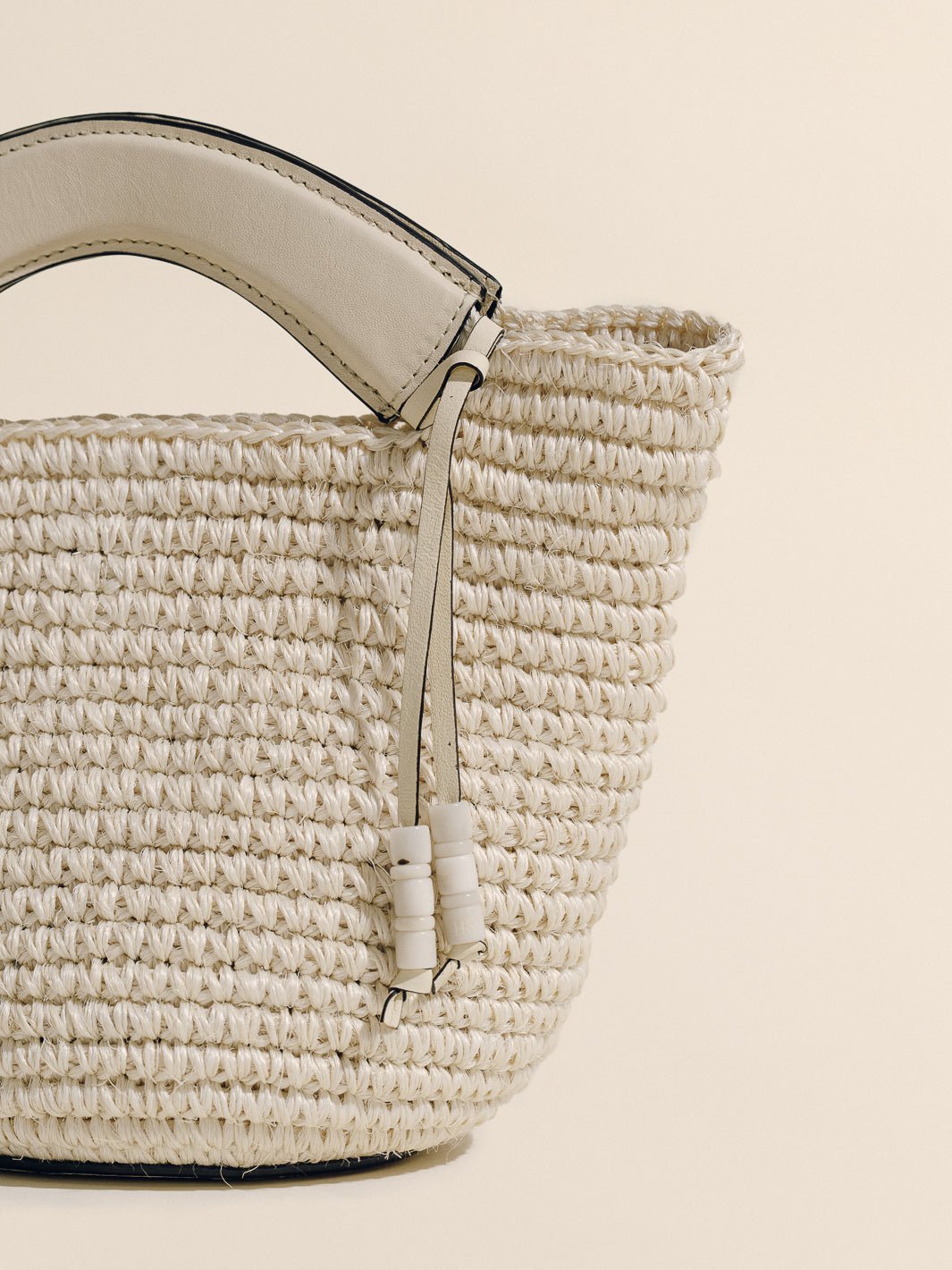 SMALL WOVEN SHOPPER