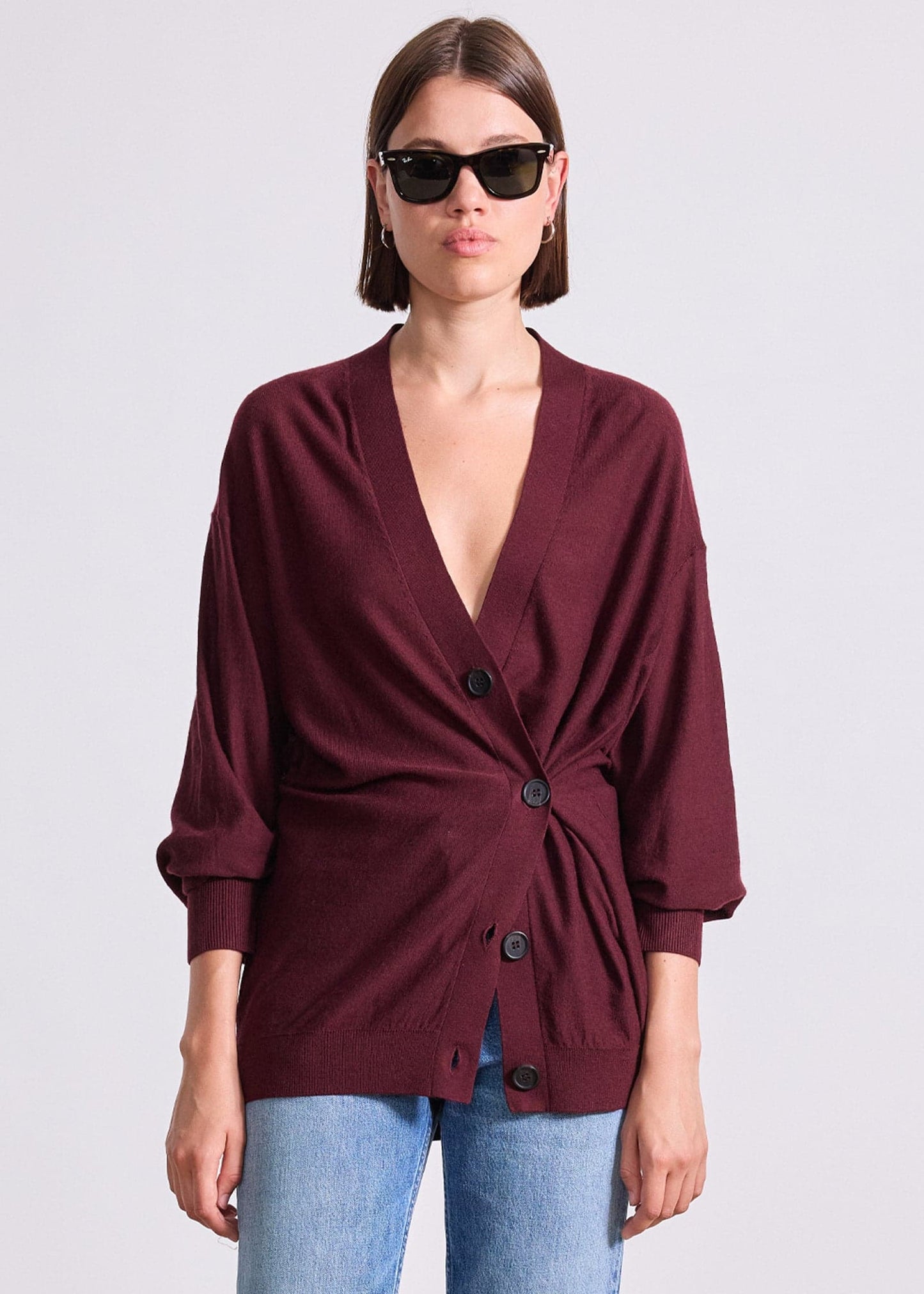 Drippy Tissue Cardigan