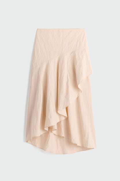 SCULPTED RUFFLE SKIRT