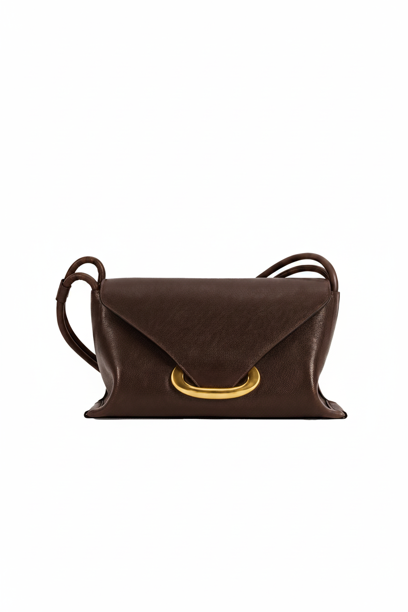 Wandler Veneto Shoulder Bag Soil Caviar front