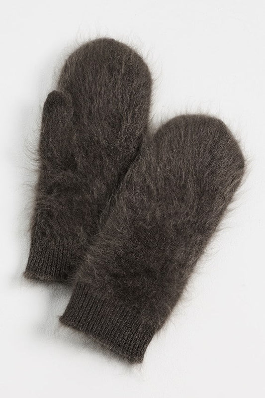 BRUSHED MITTENS