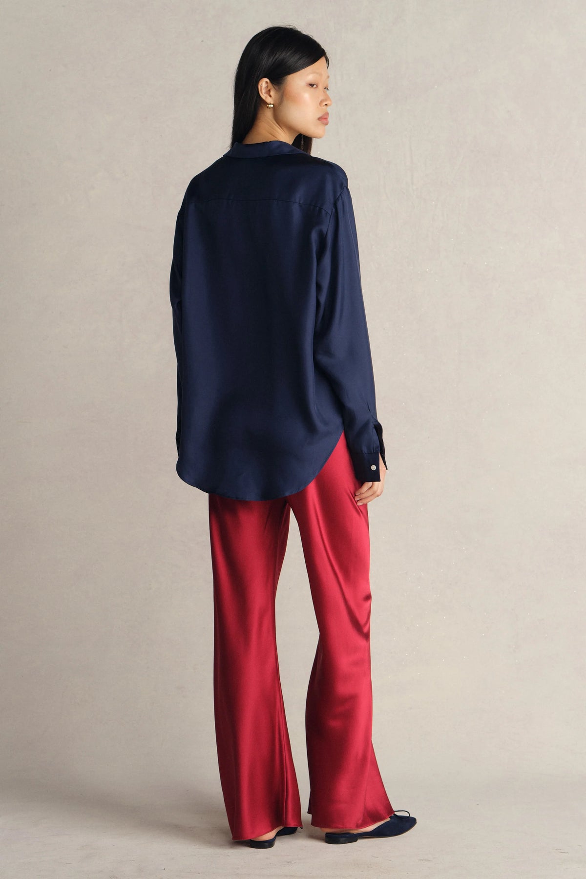 NOTCH COLLAR SHIRT