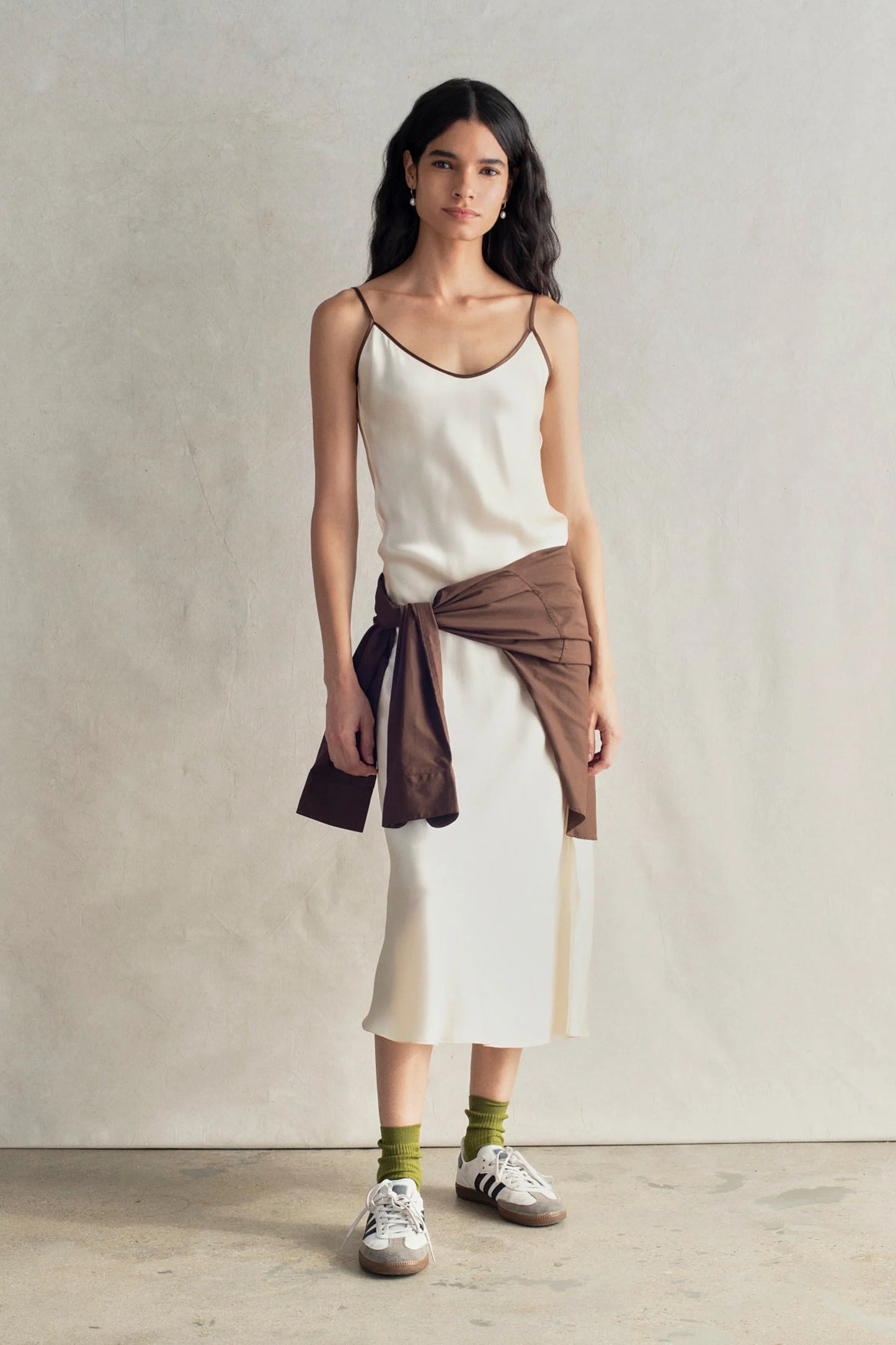 SILK BIAS DRESS