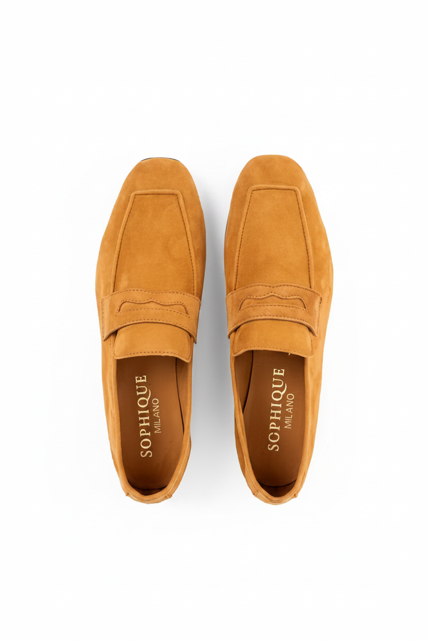 ESSENZIALE COGNAC LOAFER
