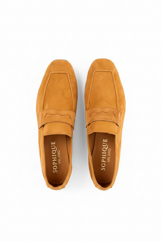 ESSENZIALE COGNAC LOAFER